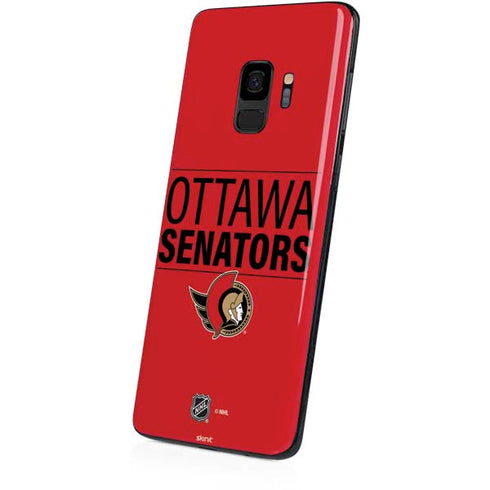 NHL Ottawa Senators Lineup Galaxy S9 Skin